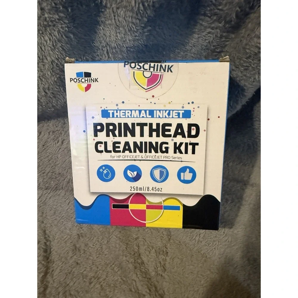 Poschink Thermal Inkjet Printhead Cleaning Kit HP OfficeJet & OfficeJet Pro NEW‎